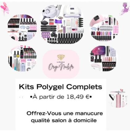 Kits de Manucure Gel, Semi-Permanente et Faux Ongles : Sublimez Vos Ongles à Domicile