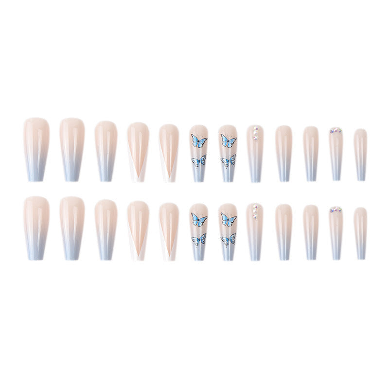 Press On Nails Butterfly Glam