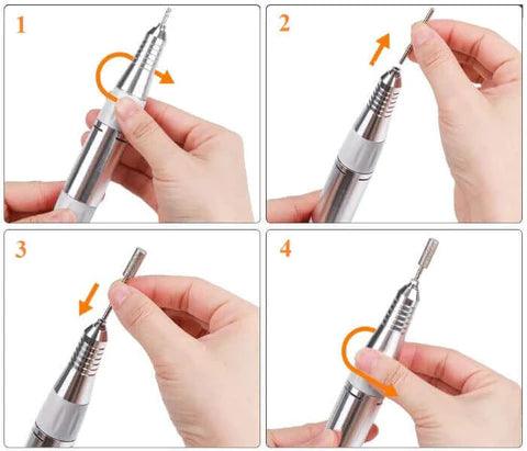 Appareil de polissage, 35000 rpm avec pédale de gestion se vitesse - La Boutique Origi'Nails™️