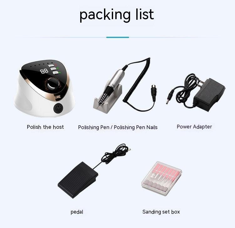 Appareil de polissage Professionnel 35000 trs/min, disponible en 3 coloris - La Boutique Origi'Nails™️