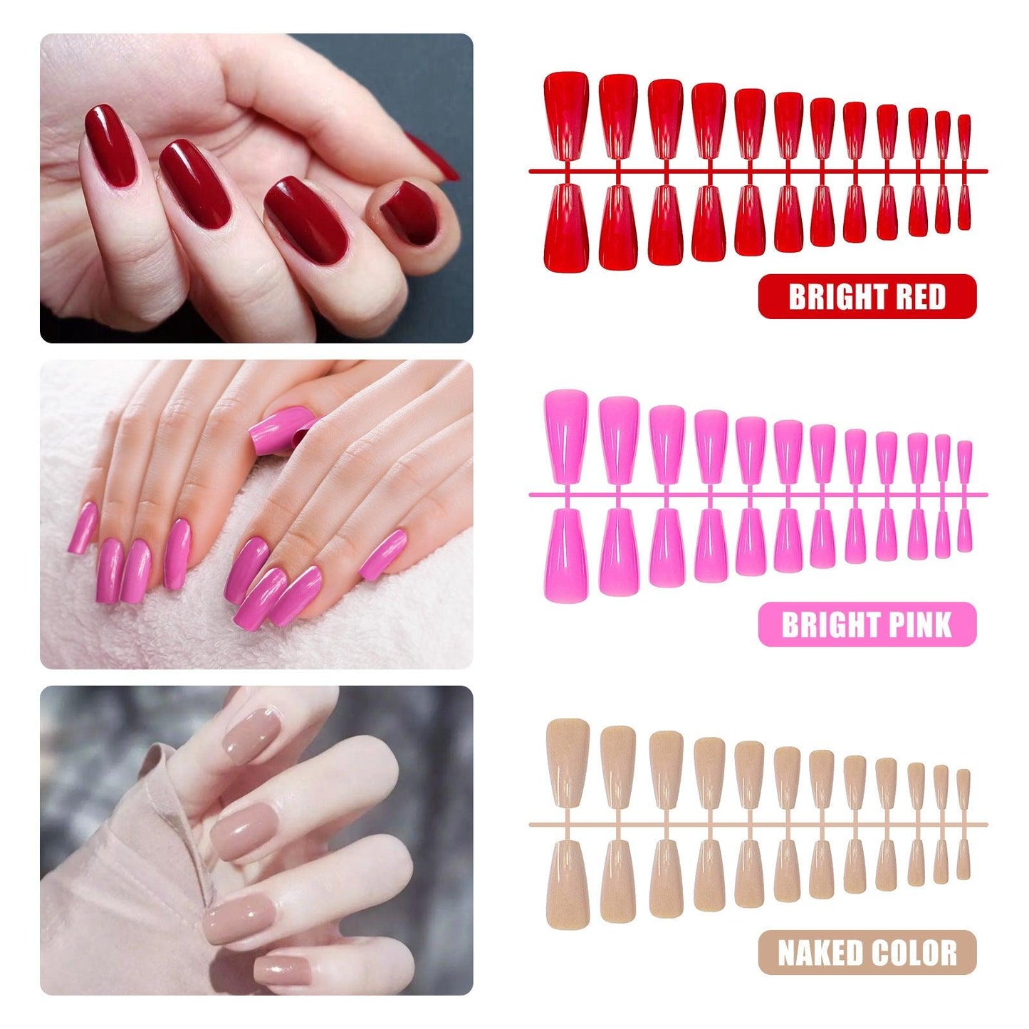 Press On Nails, disponible en 6 couleurs