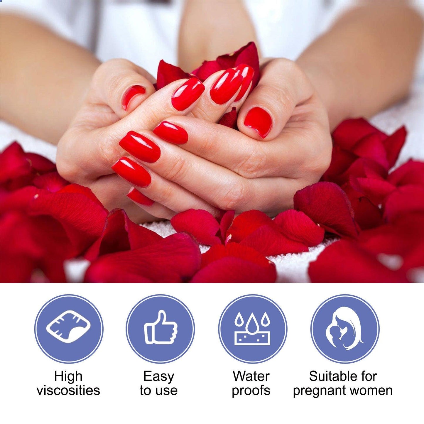 Gel-pads Adhésifs double face pour ongles auto-adhésifs Jelly, adhésif double face amovible, waterproof - La Boutique Origi'Nails™️