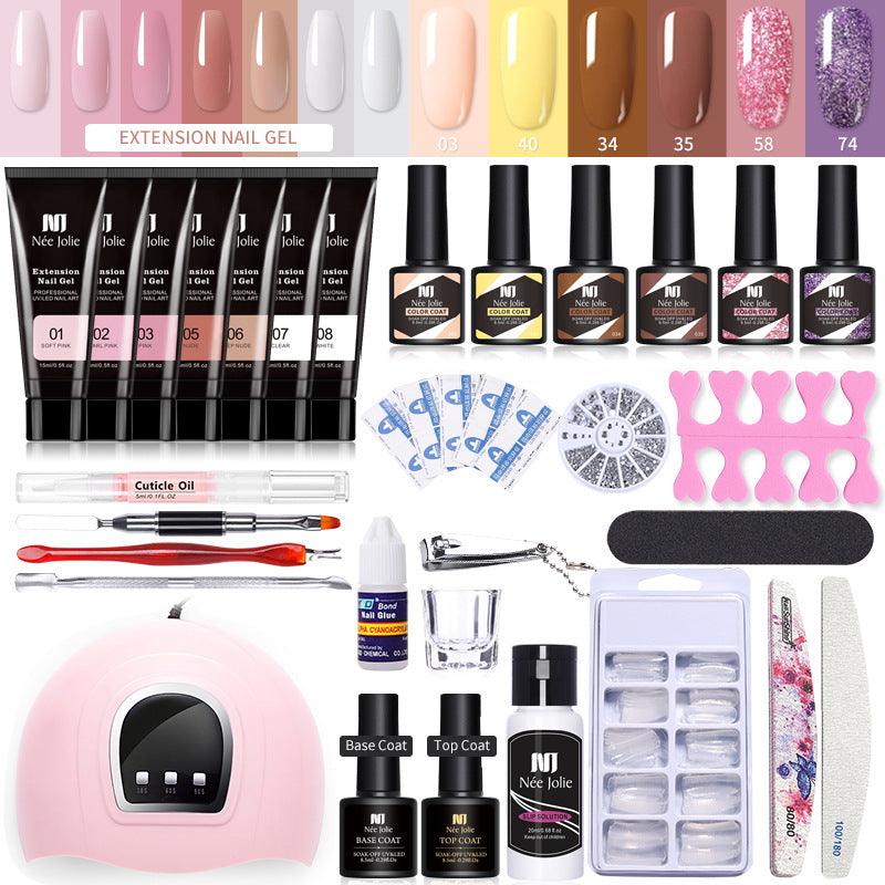 Kit Complet VSP-Polygel Née Jolie®️, disponible en 7 combinaisons de couleurs - La Boutique Origi'Nails™️