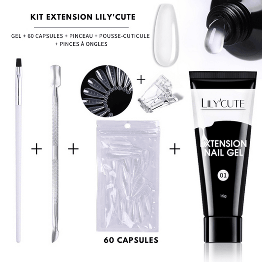 Kit Extension Gel, disponible en 11 coloris - La Boutique Origi'Nails™️