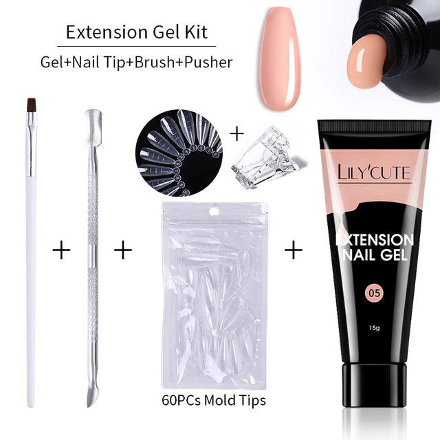 Kit Extension Gel, disponible en 11 coloris - La Boutique Origi'Nails™️