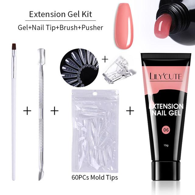 Kit Extension Gel, disponible en 11 coloris - La Boutique Origi'Nails™️
