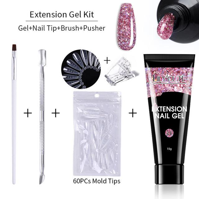 Kit Extension Gel, disponible en 11 coloris - La Boutique Origi'Nails™️