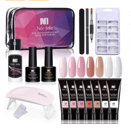 Kit Extension Fibre Complet,avec mini Lampe UV-Led, disponible en 3 modèles - La Boutique Origi'Nails™️