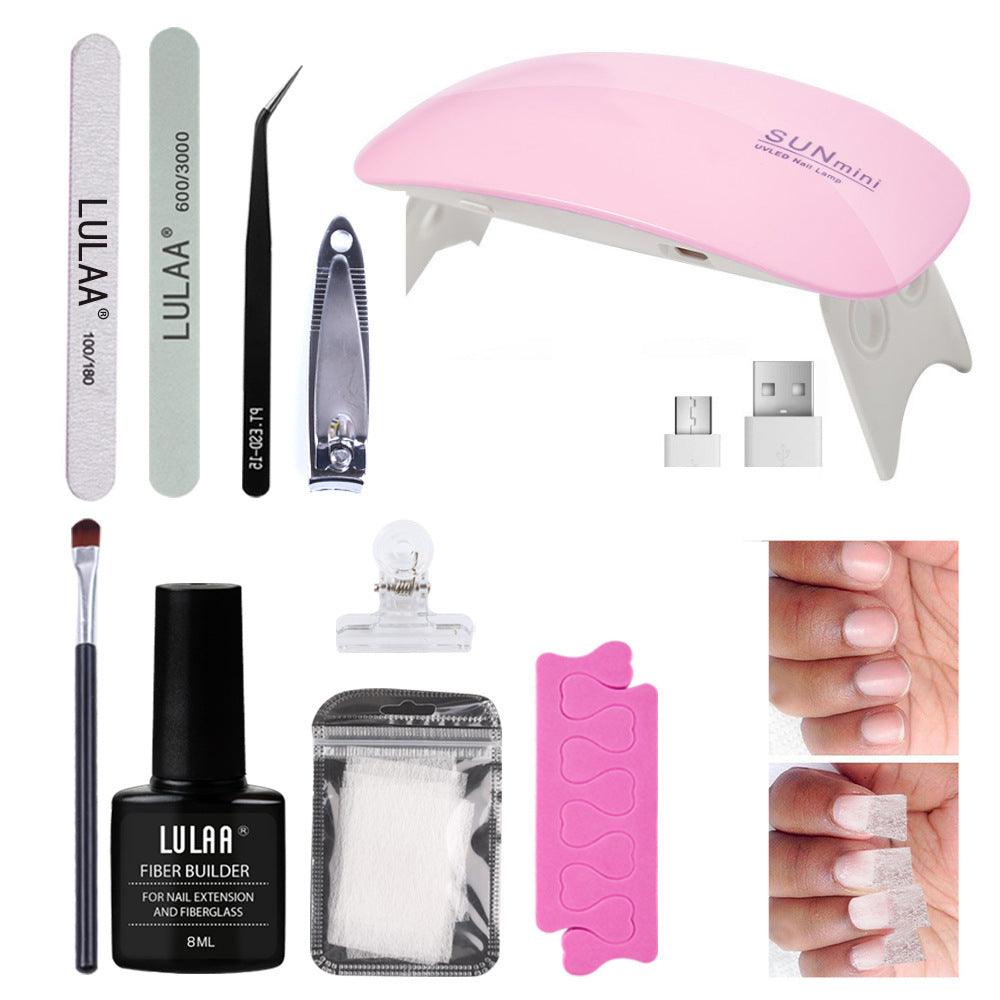 Kit Extension Fibre Complet,avec mini Lampe UV-Led, disponible en 3 modèles - La Boutique Origi'Nails™️