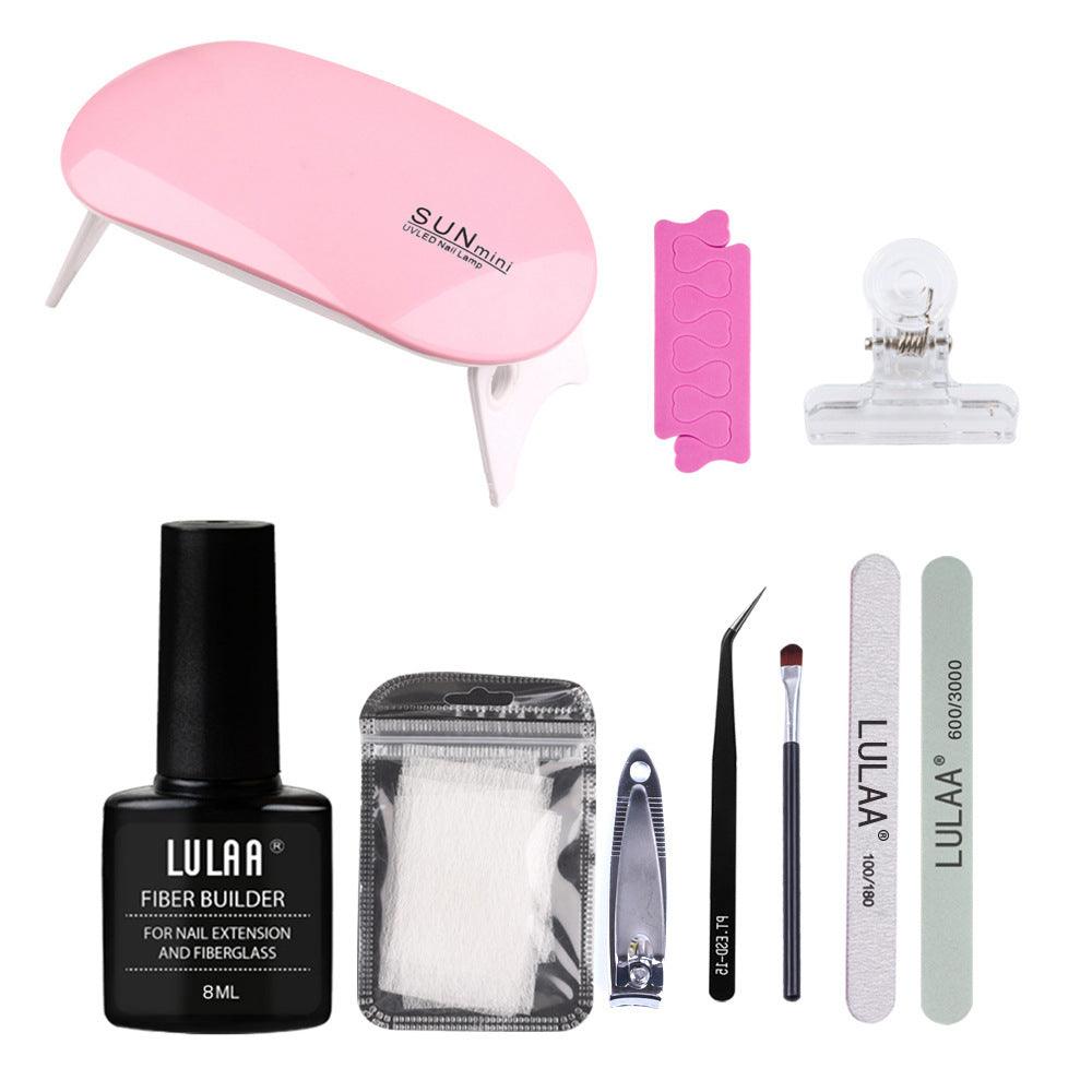 Kit Extension Fibre Complet,avec mini Lampe UV-Led, disponible en 3 modèles - La Boutique Origi'Nails™️