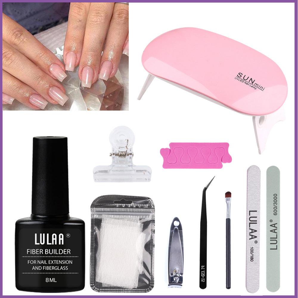 Kit Extension Fibre Complet,avec mini Lampe UV-Led, disponible en 3 modèles - La Boutique Origi'Nails™️
