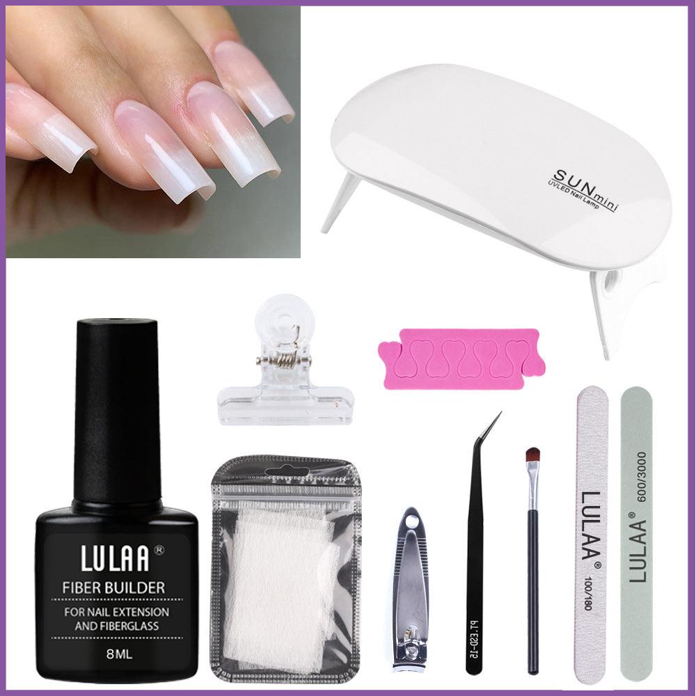 Kit Extension Fibre Complet,avec mini Lampe UV-Led, disponible en 3 modèles - La Boutique Origi'Nails™️