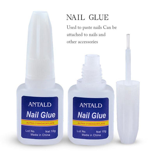 Nail Glue, Colle spéciale ongles avec pinceau. 10g - La Boutique Origi'Nails™️