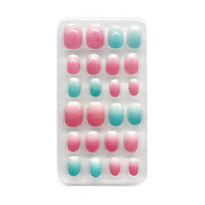 Press On Nails pour enfant, 24 pièces, disponible en 16 coloris - La Boutique Origi'Nails™️