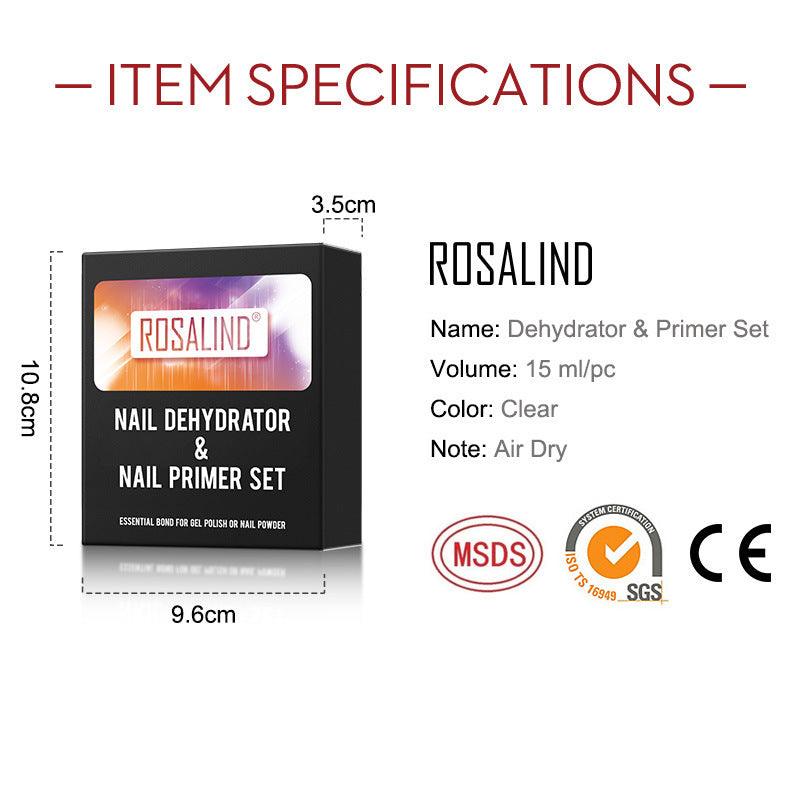 Set Rosalind Nail Dehydrator 15ml + Nail Primer 15ml - La Boutique Origi'Nails™️