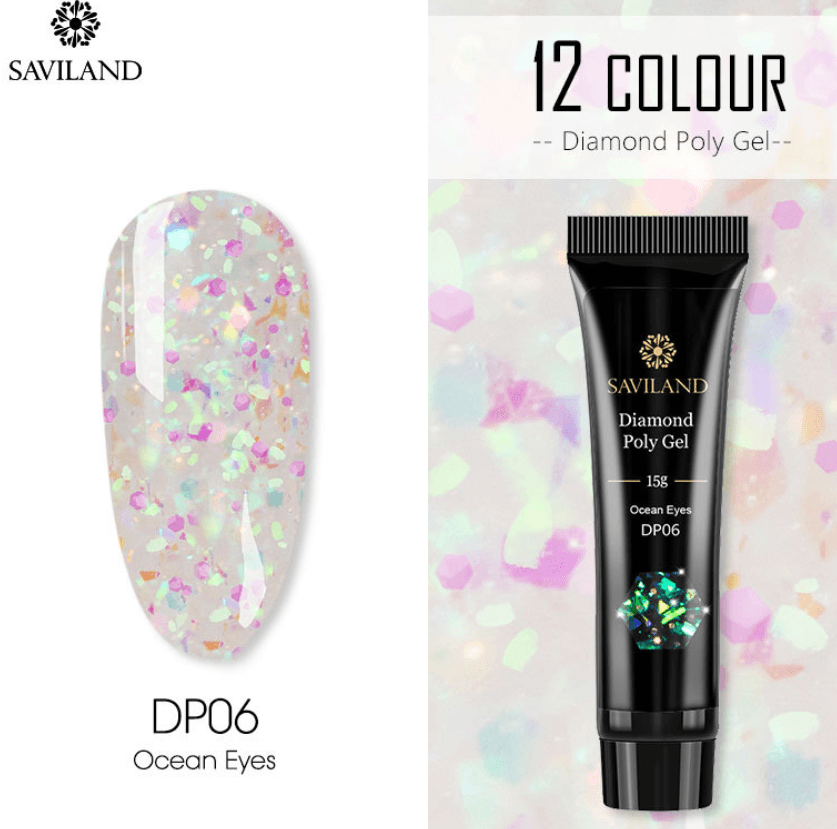 Tube Diamond Polygel 15g, 12 coloris disponibles - La Boutique Origi'Nails™️