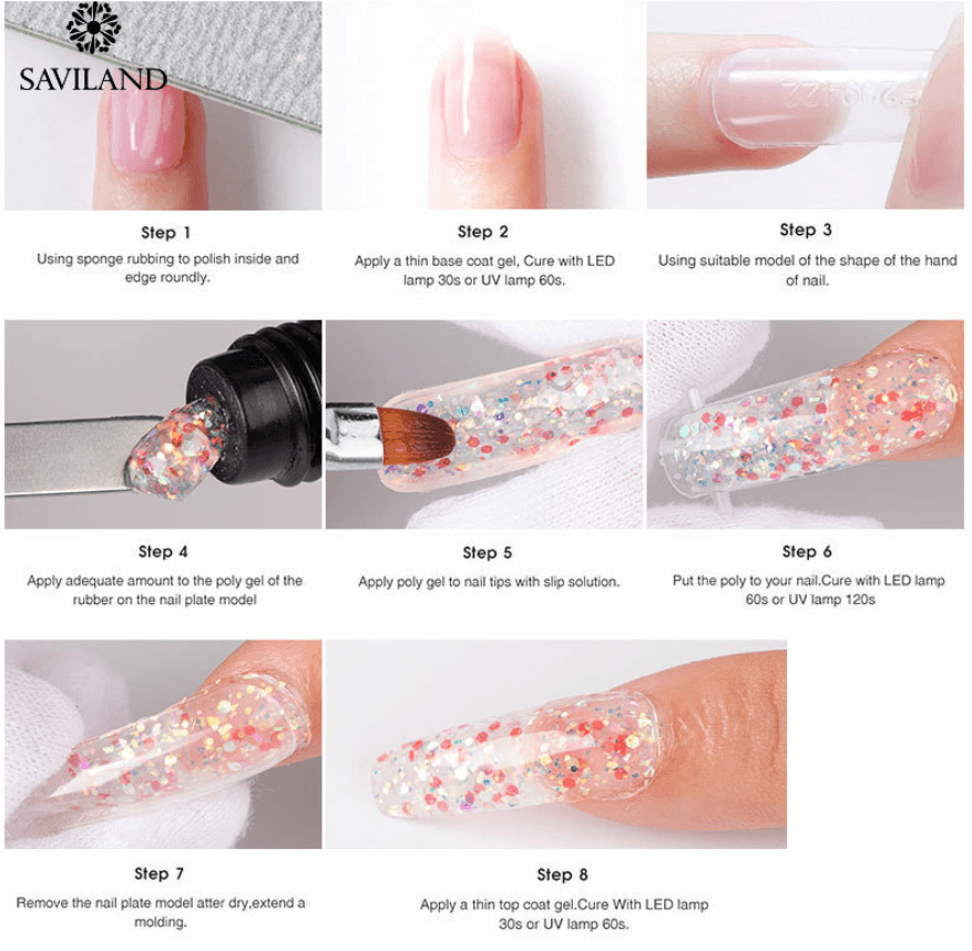 Tube Diamond Polygel 15g, 12 coloris disponibles - La Boutique Origi'Nails™️