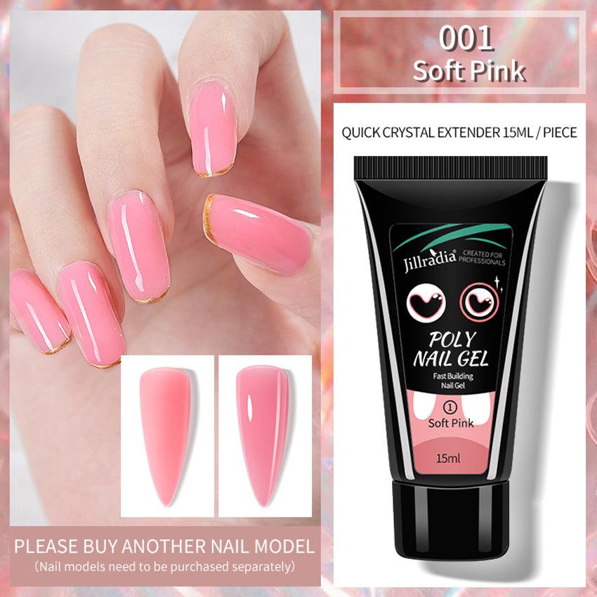 Tube Polygel 15g, 8 coloris disponibles - La Boutique Origi'Nails™️