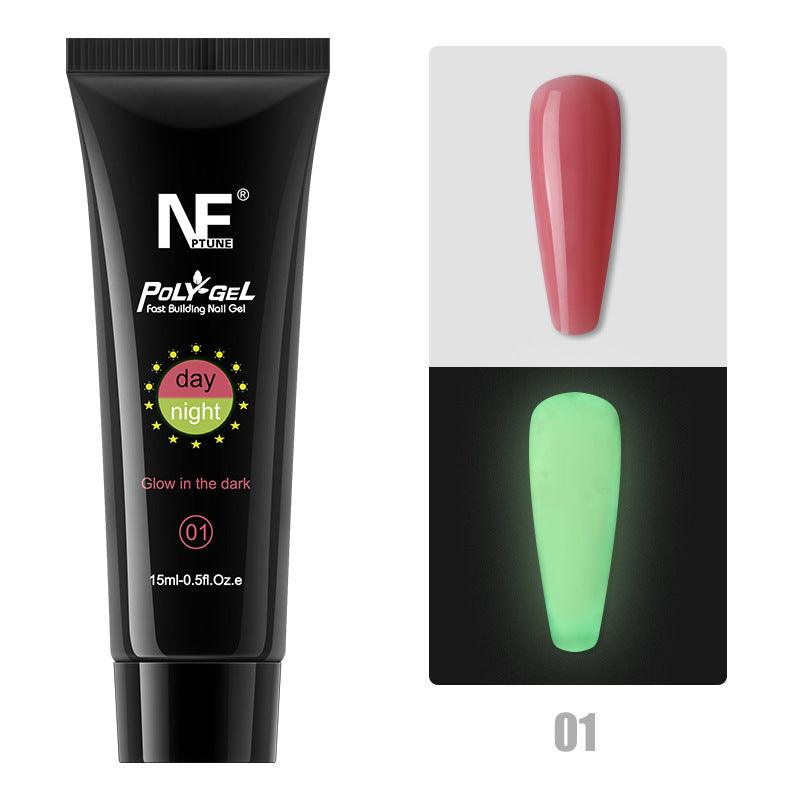 Tube Polygel Lumineux 15ml, 8 coloris disponibles - La Boutique Origi'Nails™️