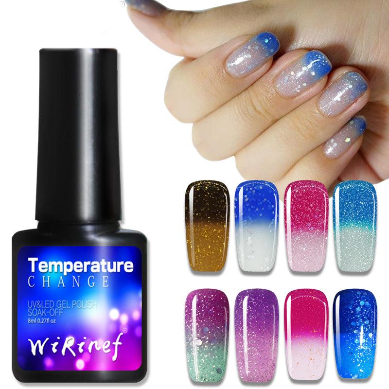 Vernis Thermo-Réactif 8ml, disponible en 8 coloris - La Boutique Origi'Nails™️