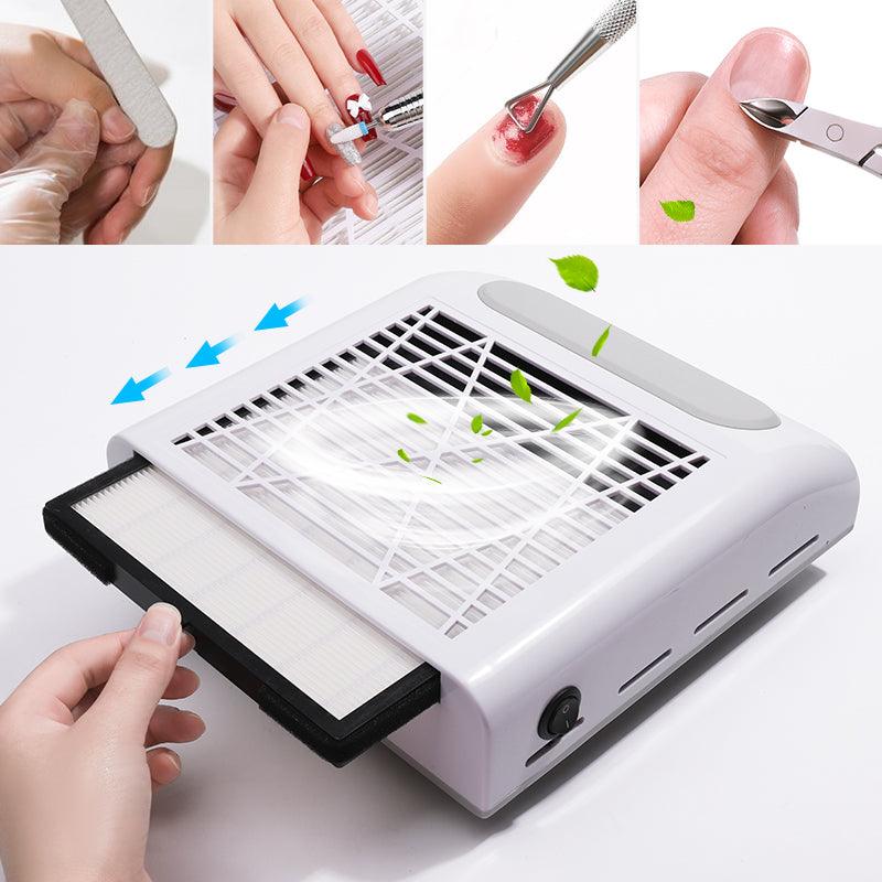 Aspirateur à ongles, 80w, disponible en 2 coloris - La Boutique Origi'Nails™️