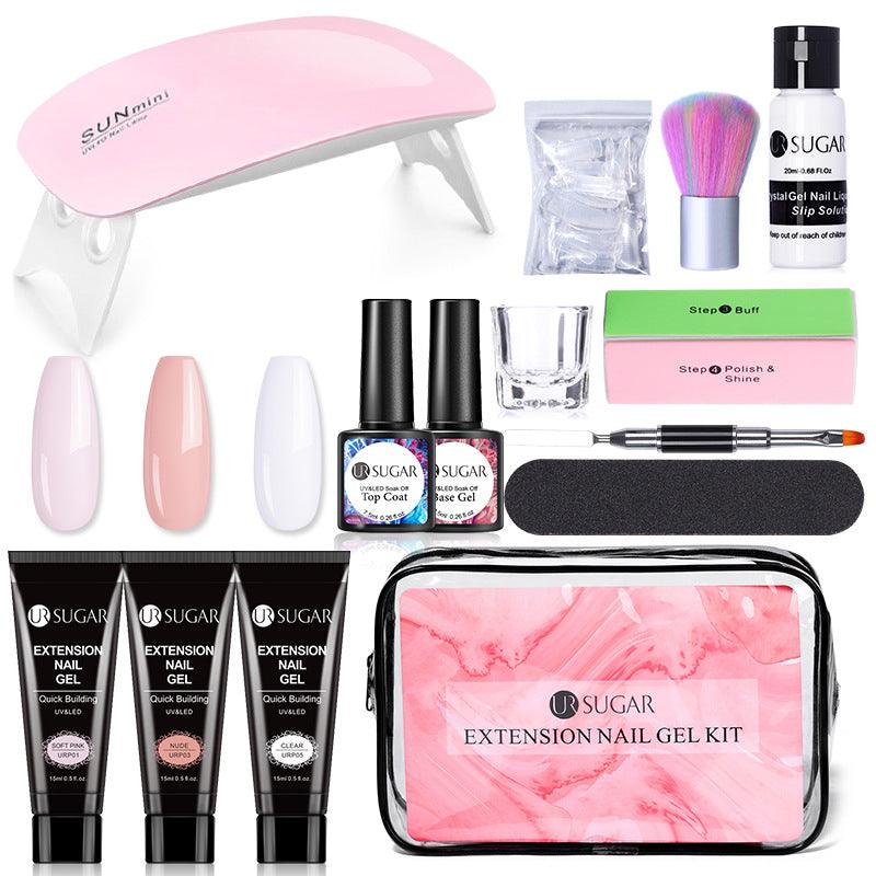 Kit d’extension d’ongles complet, avec mini lampe uv-led - La Boutique Origi'Nails™️