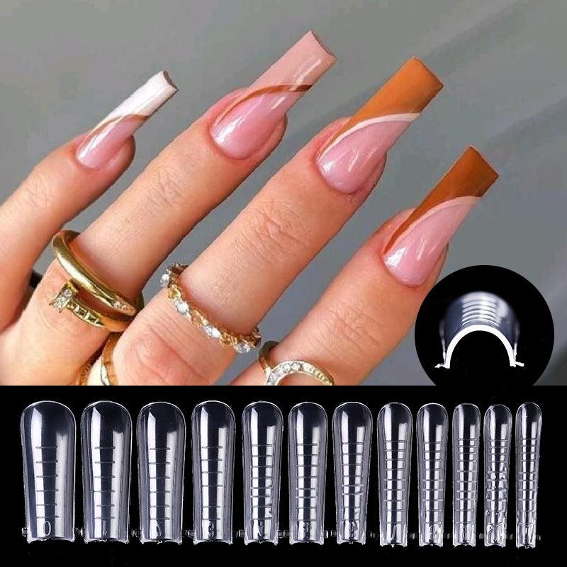 Faux-ongles en acrylique, pour Extension, 60 pièces, disponibles en 3 formats différents - La Boutique Origi'Nails™️