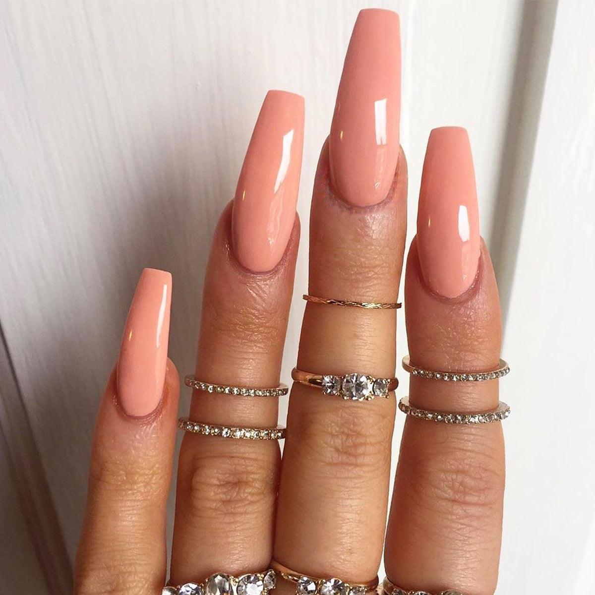 Capsules d’ongles Américains, Set de 24 pièces, disponible en 46 coloris - La Boutique Origi'Nails™️