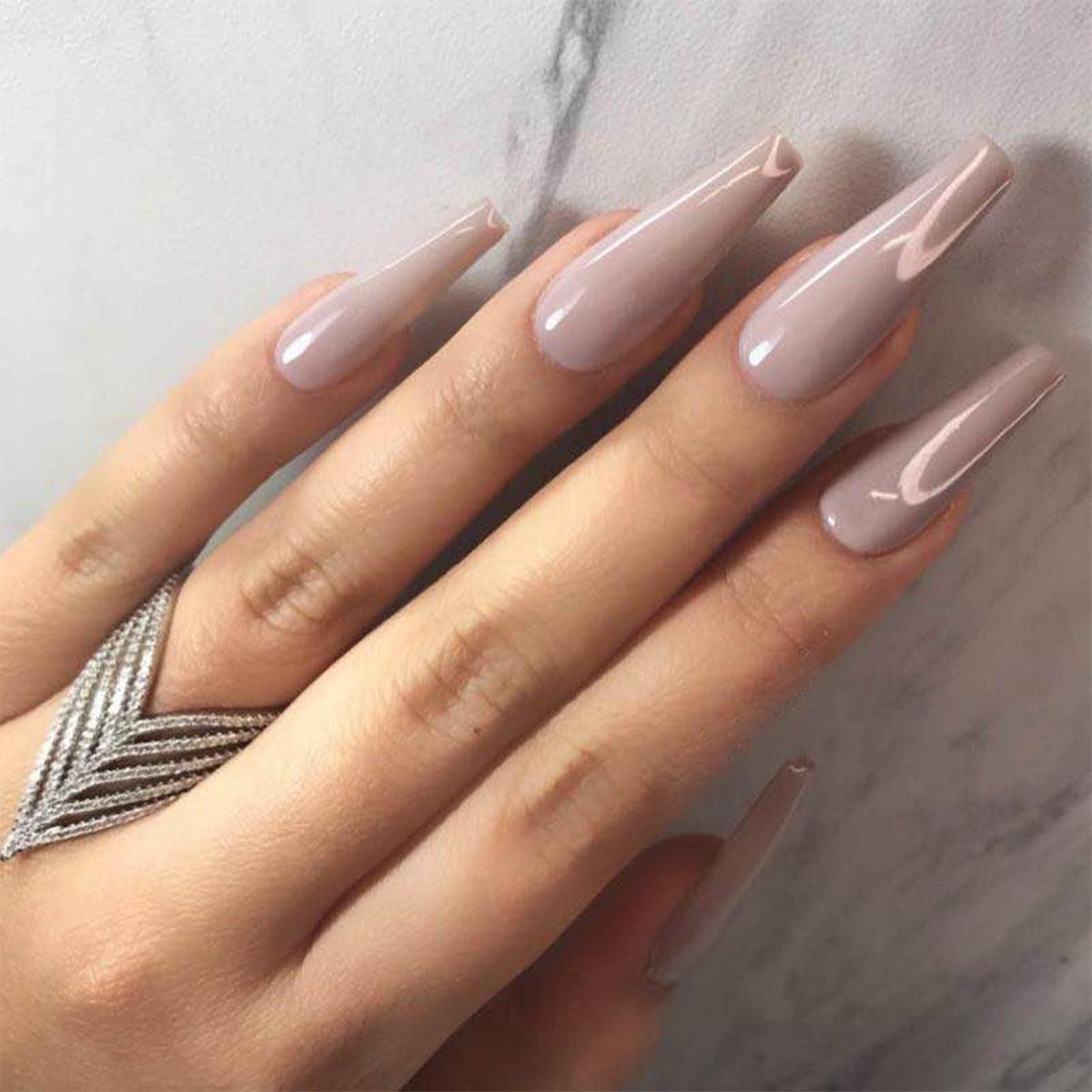 Capsules d’ongles Américains, Set de 24 pièces, disponible en 46 coloris - La Boutique Origi'Nails™️