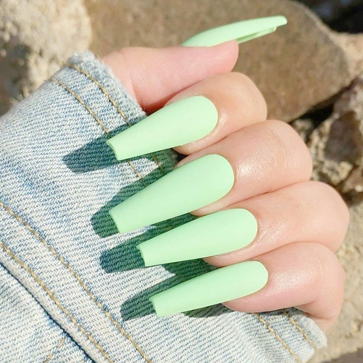 Capsules d’ongles Américains, Set de 24 pièces, disponible en 46 coloris - La Boutique Origi'Nails™️