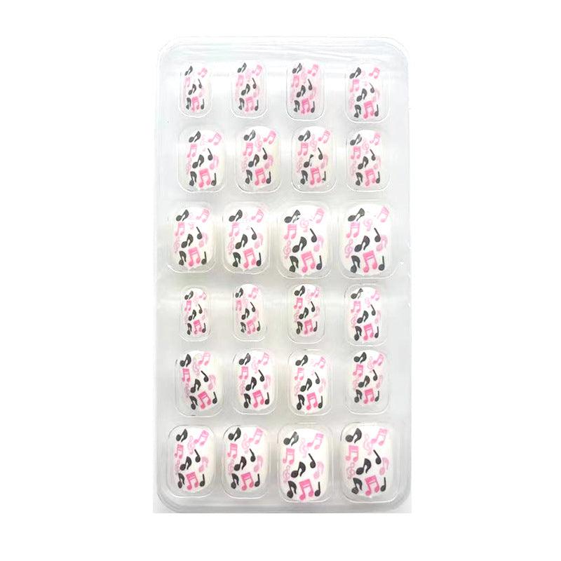 Press On Nails pour enfant, 24 pièces, disponible en 16 coloris - La Boutique Origi'Nails™️