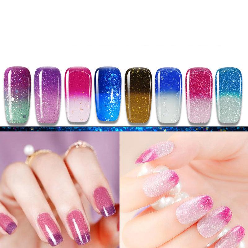 Vernis Thermo-Réactif 8ml, disponible en 8 coloris - La Boutique Origi'Nails™️